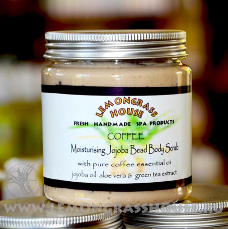 Скраб для тела с гранулами жожоба «Кофе»