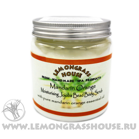 Скраб для тела с гранулами жожоба «Мандарин»