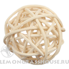 Ротанговые шарики (цвет в ассорт.)