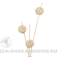 Ротанговые шарики (цвет в ассорт.)