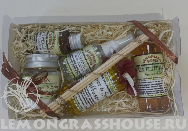 Mini набор Lemongrass House «Черный перец/специи»