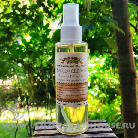 Арома-спрей для дома и белья «Табак и Кедр»