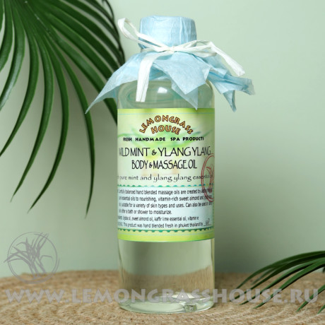 Масло для тела и массажа «Мята/Иланг-Иланг»