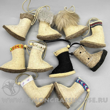 Ароматизатор для авто, дома, бани войлочный - Валенок