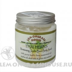 Скраб для тела с гранулами жожоба «Тайские травы»
