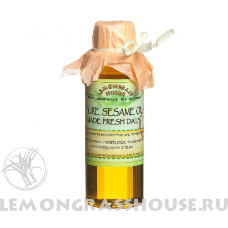 Чистое масло кунжута холодного отжима