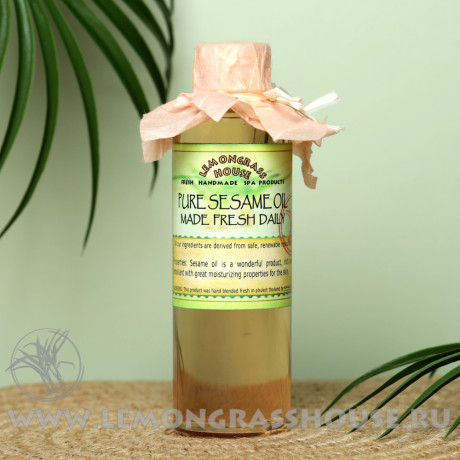 Чистое масло кунжута холодного отжима