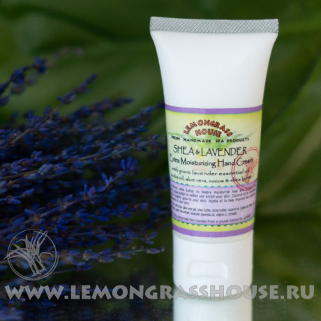 Крем для рук с карите и лавандой