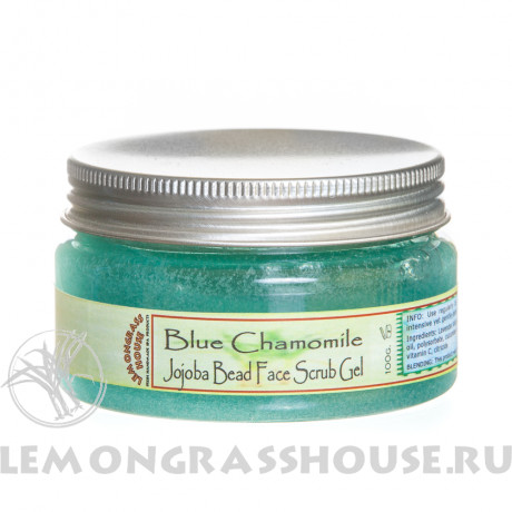 Скраб для лица гелевый «Голубая ромашка»