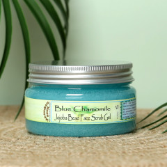 Скраб для лица гелевый «Голубая ромашка»