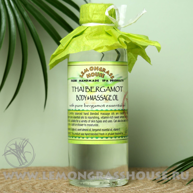 Масло для тела и массажа «Тайский бергамот»