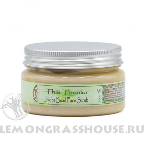 Скраб для лица с гранулами жожоба «Танака»