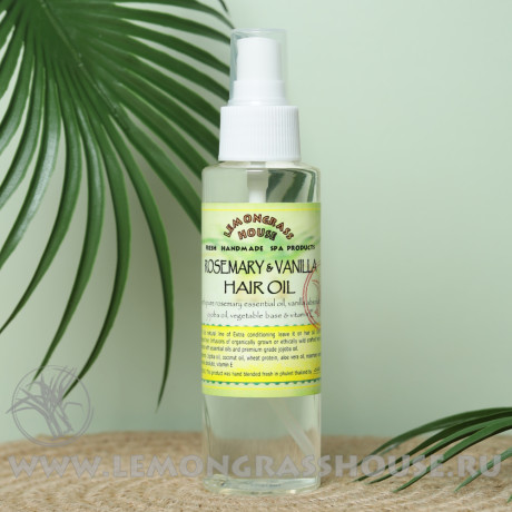 Масло для волос «Розмарин и ваниль»
