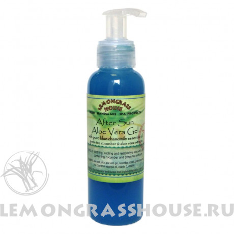 Гель алое-вера успокаивающий с голубой ромашкой