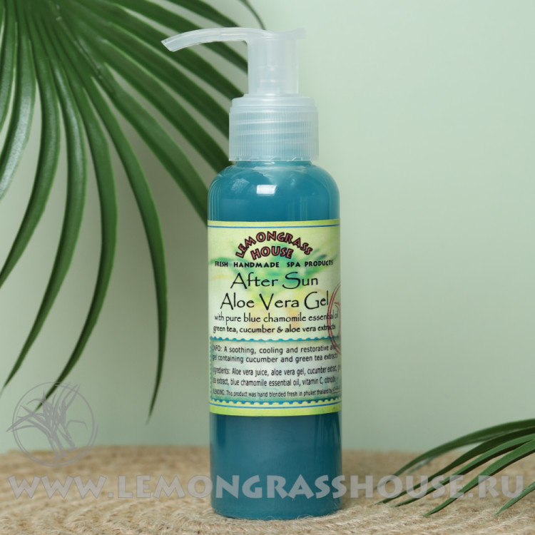 Гель алое-вера успокаивающий с голубой ромашкой
