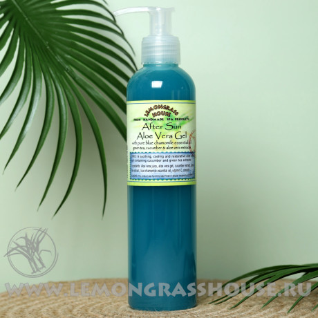 Гель алое-вера успокаивающий с голубой ромашкой