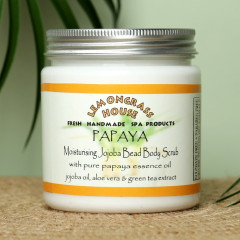 Скраб для тела с гранулами жожоба «Папайя»