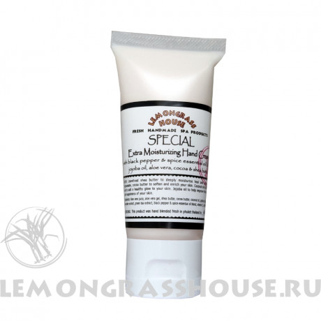Крем для рук с карите, Черным перцем и специями