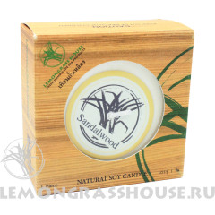 Свеча соевая ароматическая в алюминиевой банке