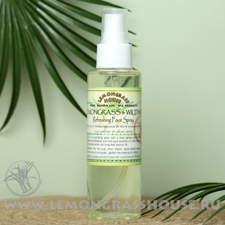 Освежающий спрей для ног «Лемонграсс / Мята»