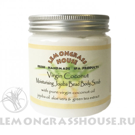 Скраб для тела с гранулами жожоба «Кокос»